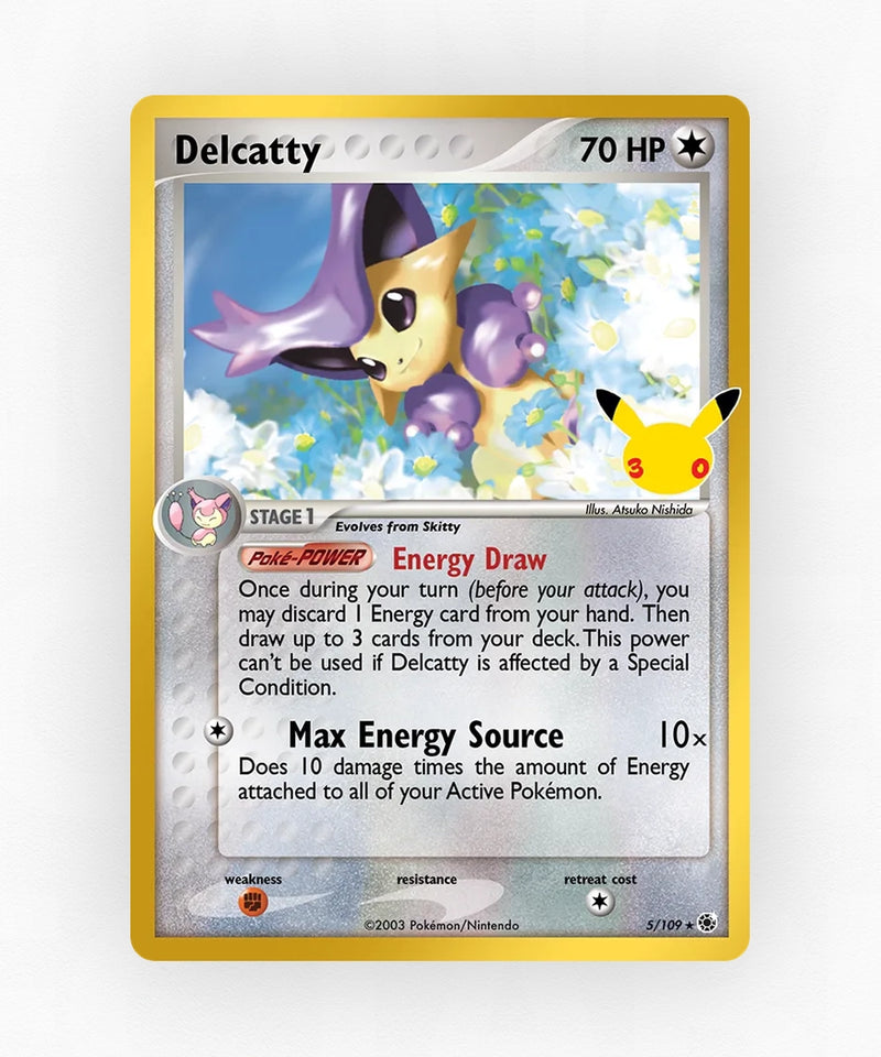Delcatty - 30th Celebration: Classic Collection 5/109 (Holo)