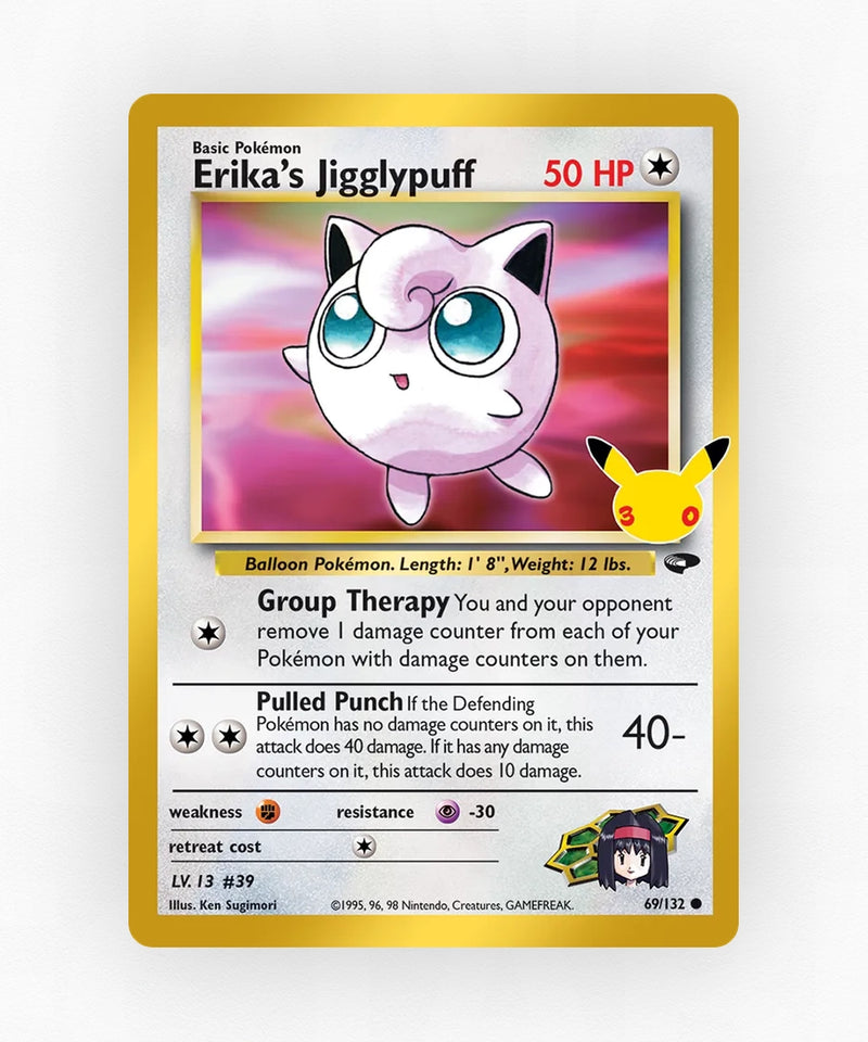 Erika's Jigglypuff - 30th Celebration: Classic Collection 69/132 (Holo)