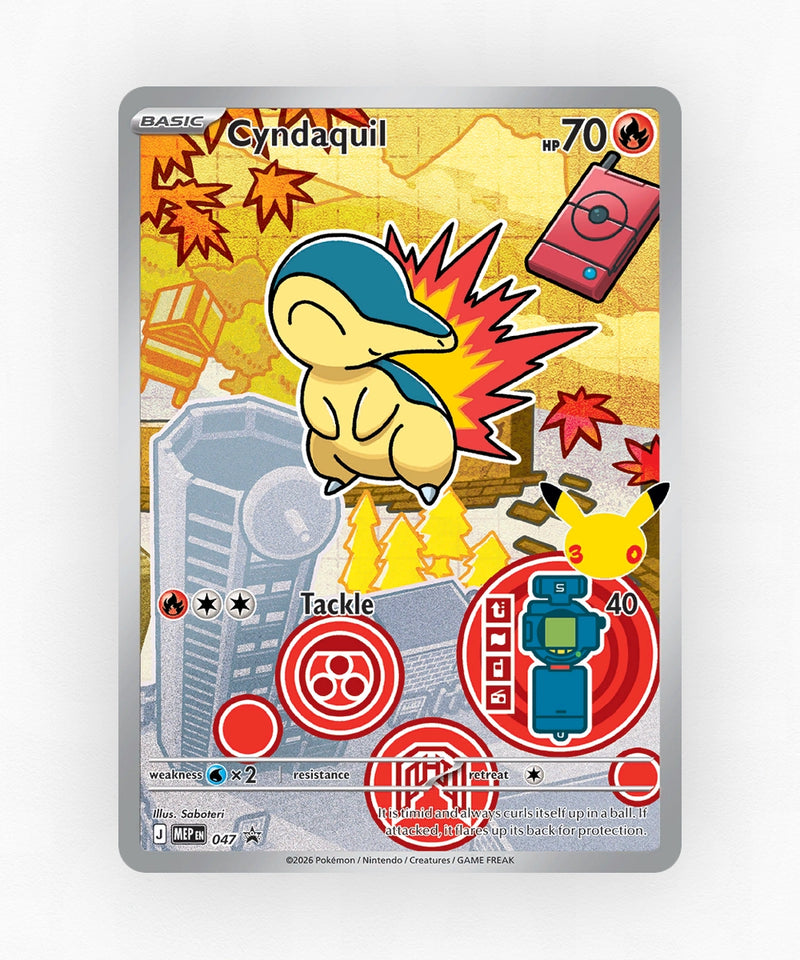 Cyndaquil - Mega Evolution Black Star Promos 047 (Holo)