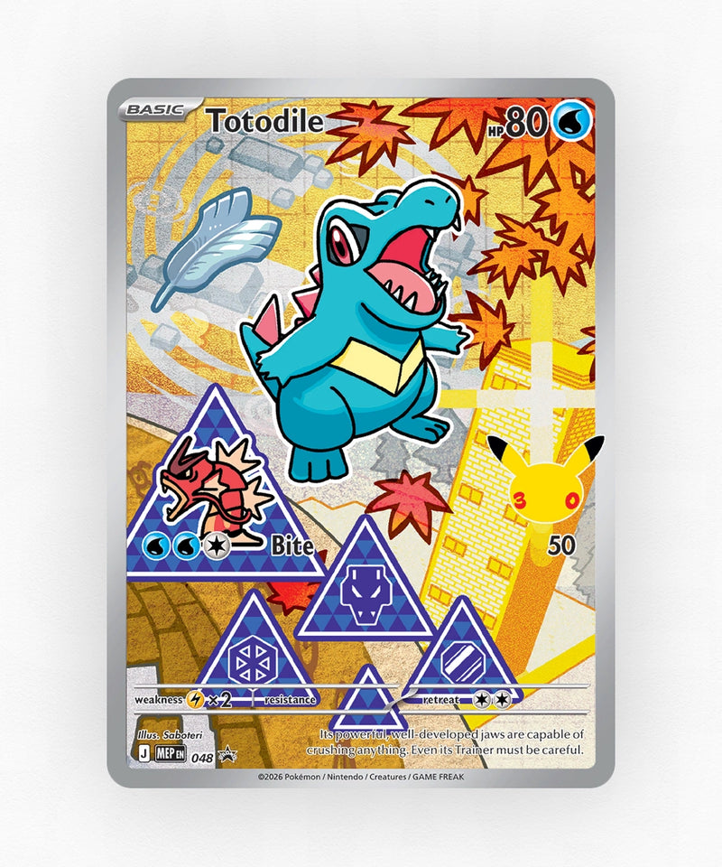 Totodile - Mega Evolution Black Star Promos 048 (Holo)