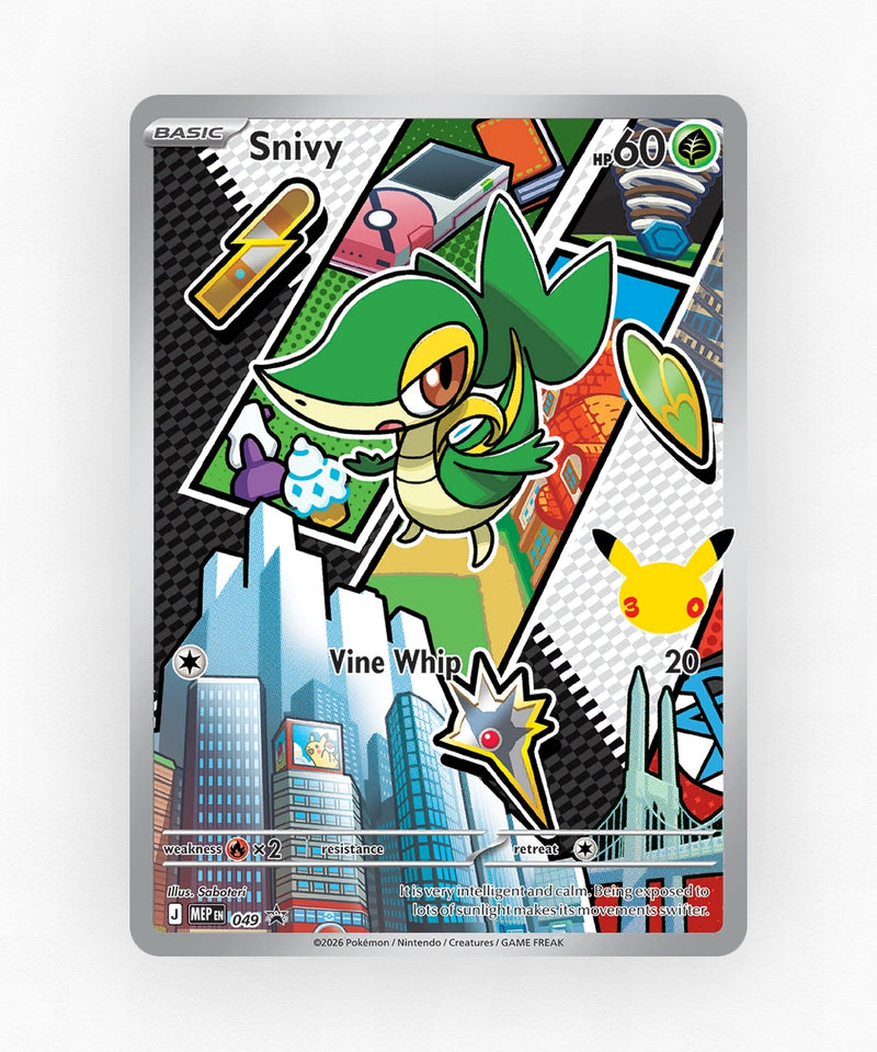 Snivy - Mega Evolution Black Star Promos 049 (Holo)