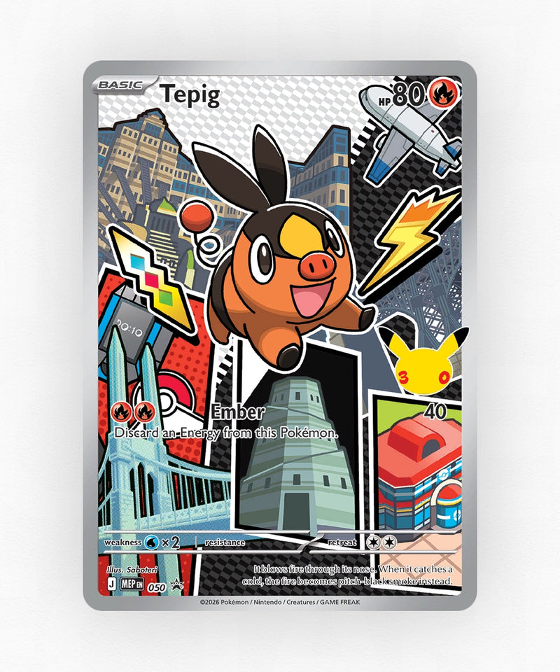 Tepig - Mega Evolution Black Star Promos 050 (Holo)