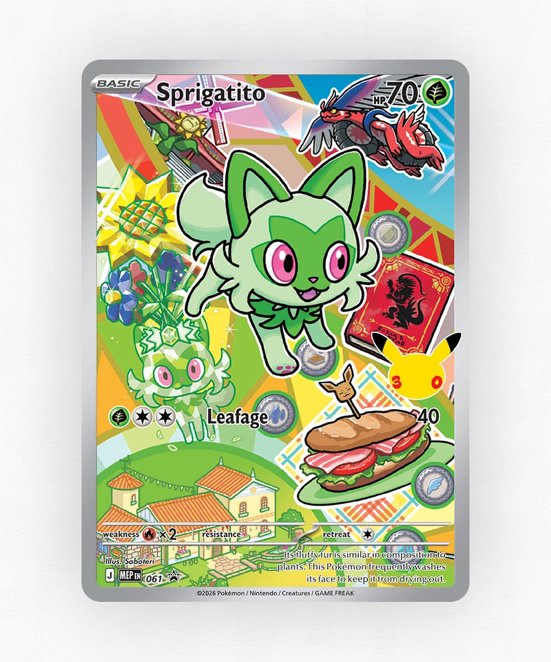 Sprigatito - Mega Evolution Black Star Promos 061/000 (Holo)