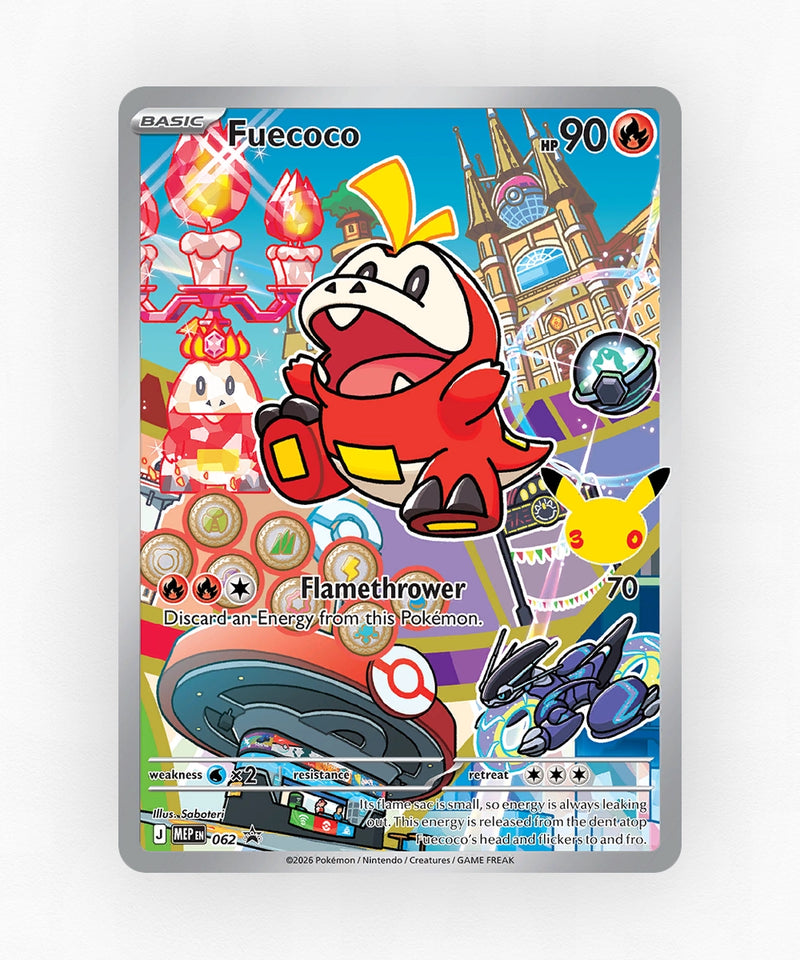 Fuecoco - Mega Evolution Black Star Promos 062/000 (Holo)