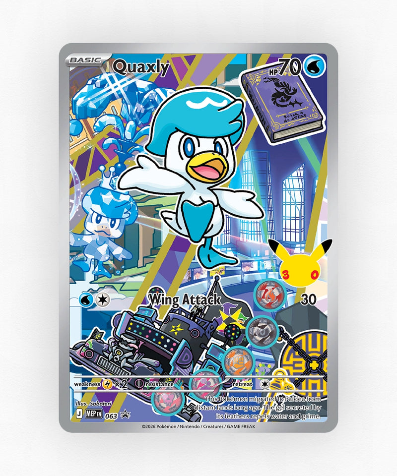 Quaxly - Mega Evolution Black Star Promos 063/000 (Holo)