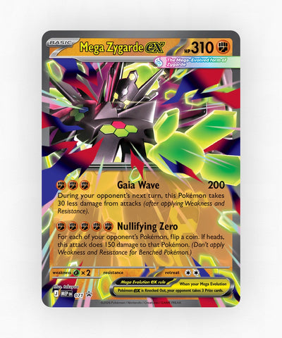 Mega Zygarde ex - Mega Evolution Black Star Promos 071/000 (Jumbo)