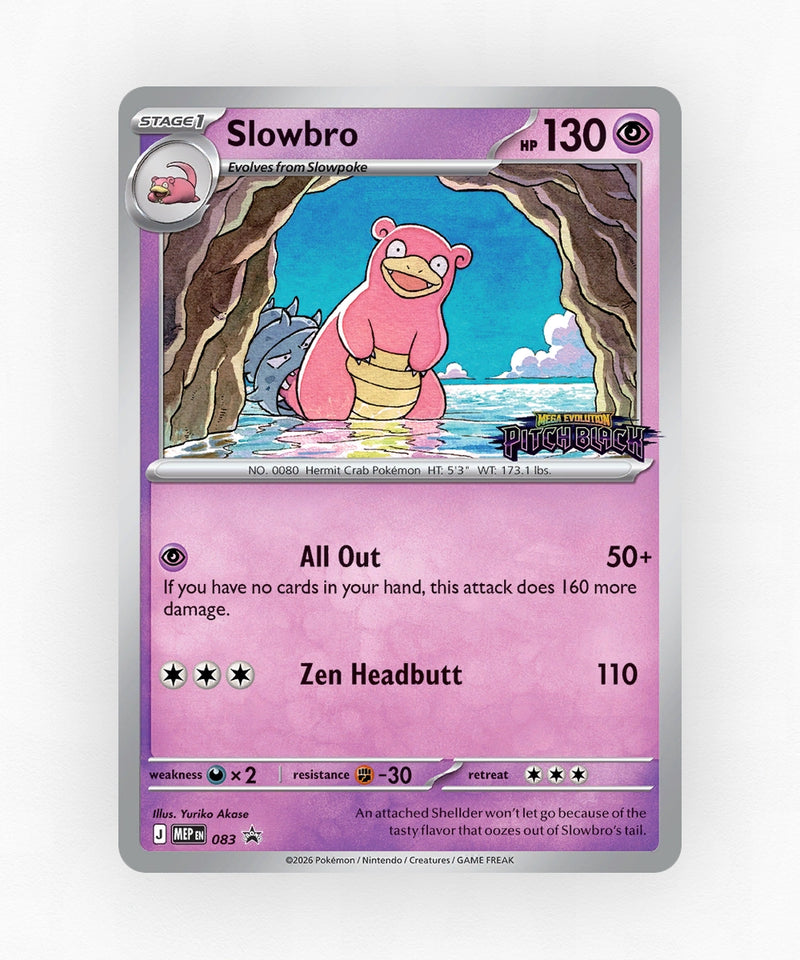 Slowbro - Mega Evolution Black Star Promos 083 (Holo)