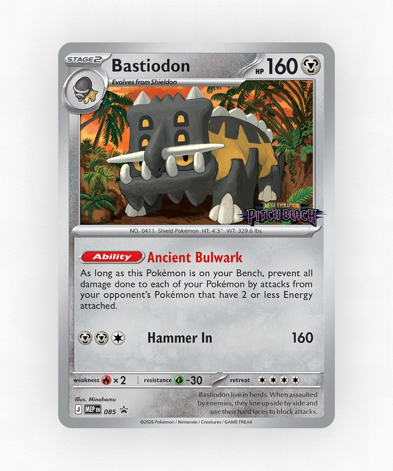 Bastiodon - Mega Evolution Black Star Promos 085 (Holo)