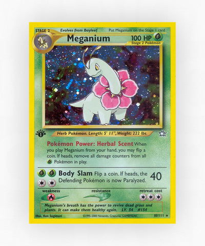 Meganium - Neo Genesis 10/111 (1st Edition Holo)