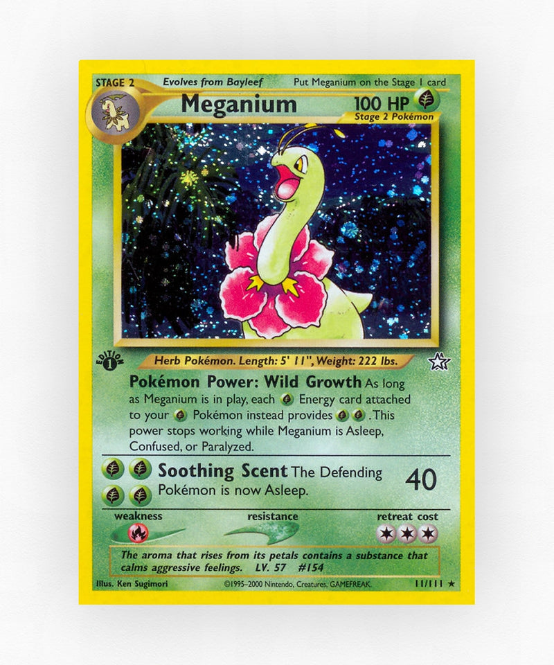 Meganium - Neo Genesis 11/111 (1st Edition Holo)