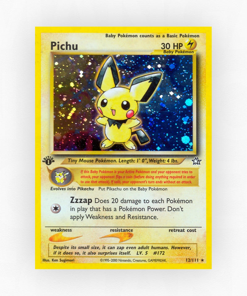 Pichu - Neo Genesis 12/111 (Unlimited Holo)