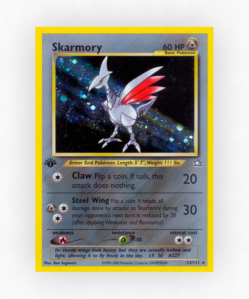 Skarmory - Neo Genesis 13/111 (1st Edition Holo)