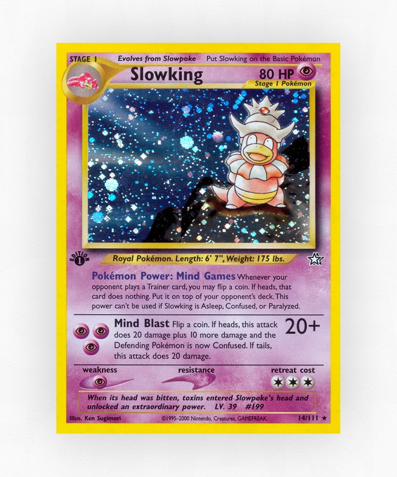 Slowking - Neo Genesis 14/111 (Unlimited Holo)