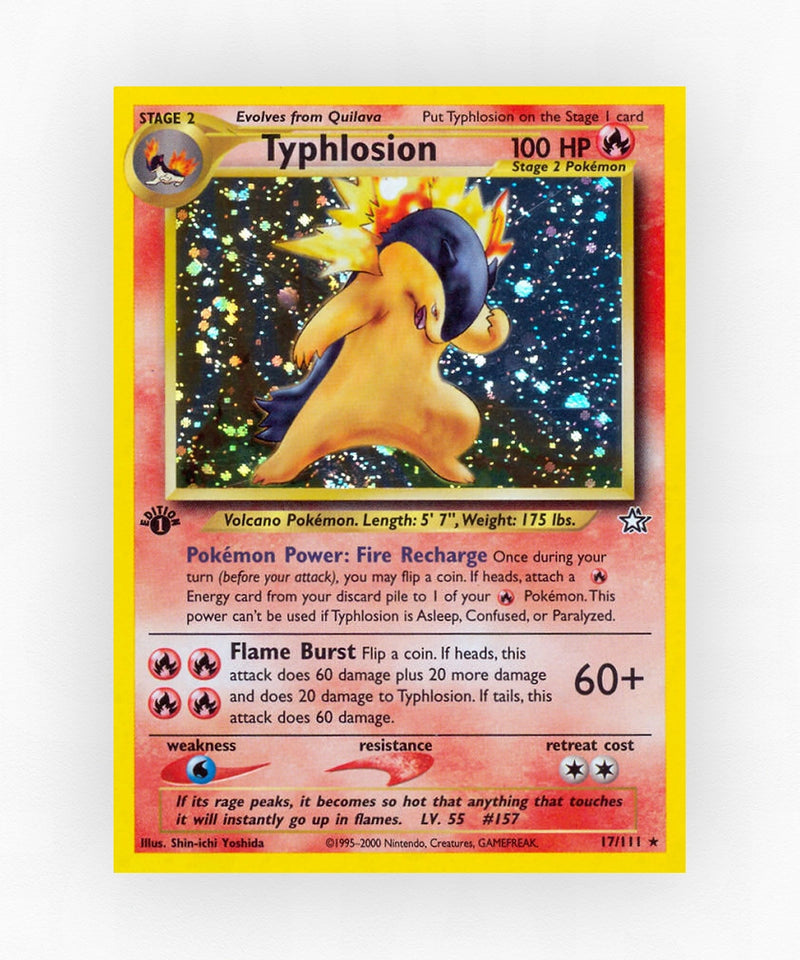 Typhlosion - Neo Genesis 17/111 (Unlimited Holo)