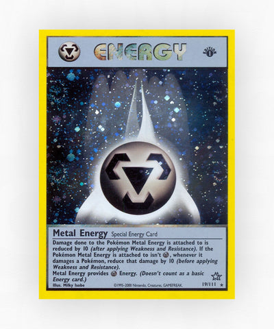 Metal Energy - Neo Genesis 19/111 (Unlimited Holo)
