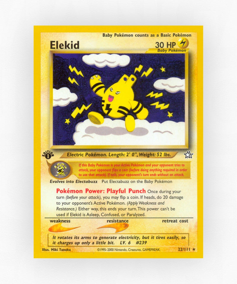 Elekid - Neo Genesis 22/111 (Unlimited Non-Holo)