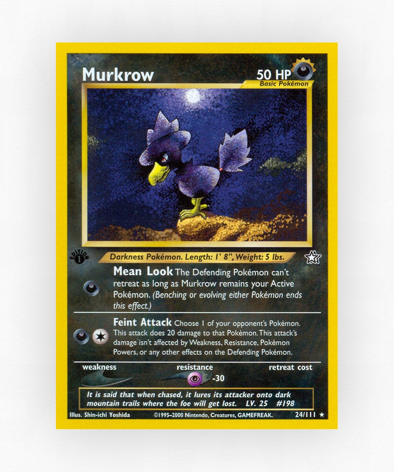 Murkrow - Neo Genesis 24/111 (Unlimited Non-Holo)