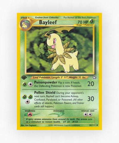 Bayleef - Neo Genesis 28/111 (1st Edition Non-Holo)