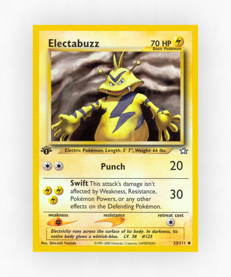 Electabuzz - Neo Genesis 33/111 (Unlimited Non-Holo)