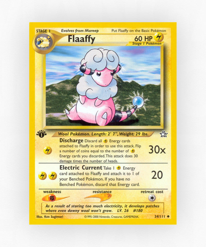 Flaaffy - Neo Genesis 34/111 (1st Edition Non-Holo)