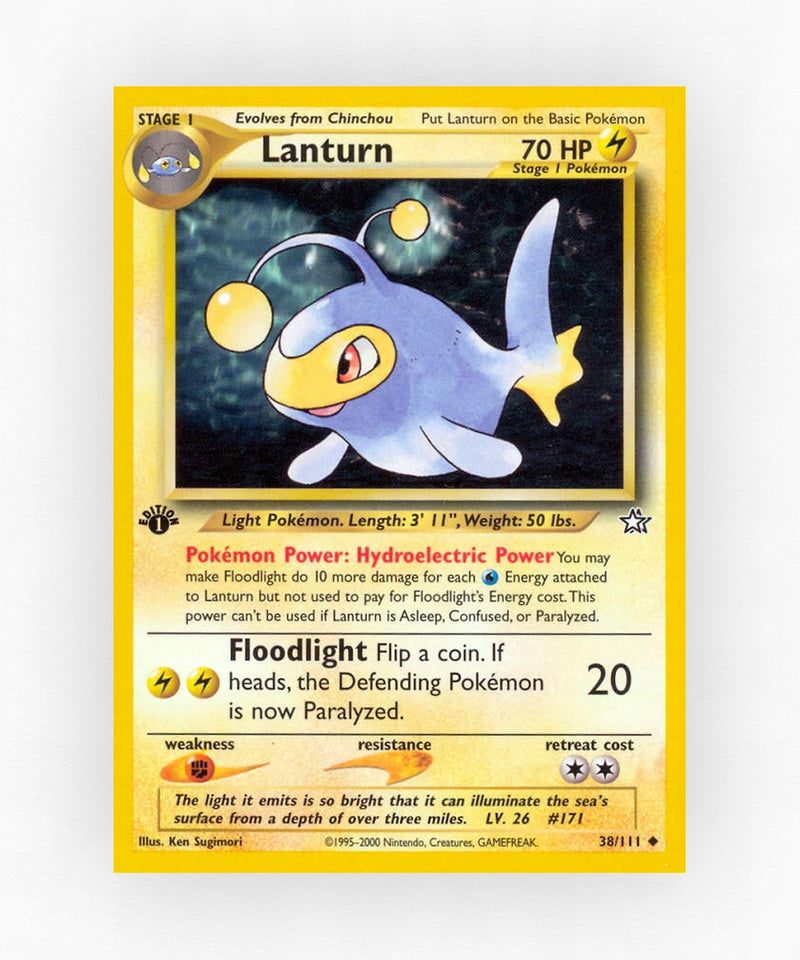 Lanturn - Neo Genesis 38/111 (1st Edition Non-Holo)