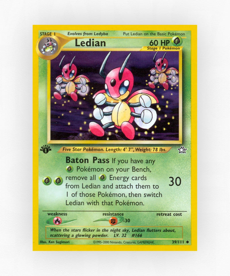 Ledian - Neo Genesis 39/111 (Unlimited Non-Holo)