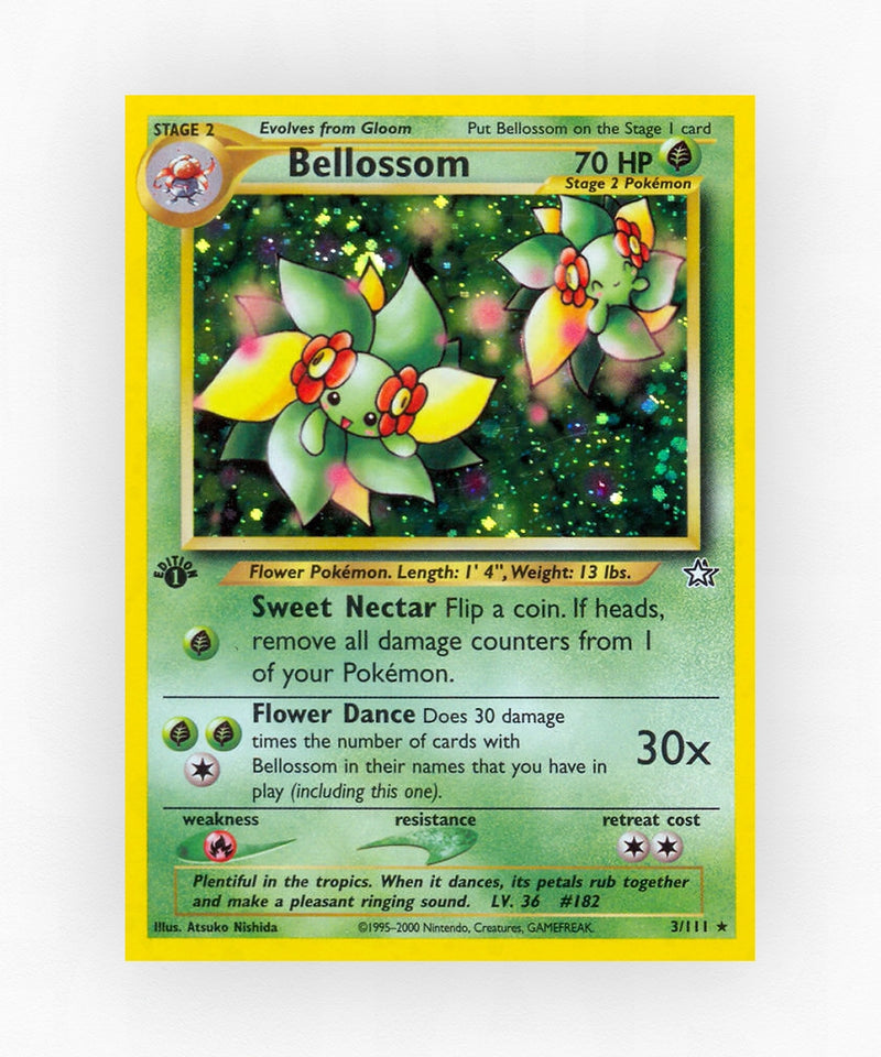 Bellossom - Neo Genesis 3/111 (Unlimited Holo)