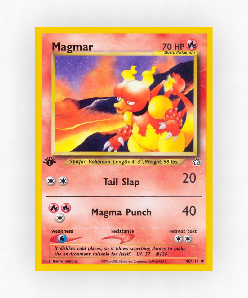 Magmar - Neo Genesis 40/111 (Unlimited Non-Holo)