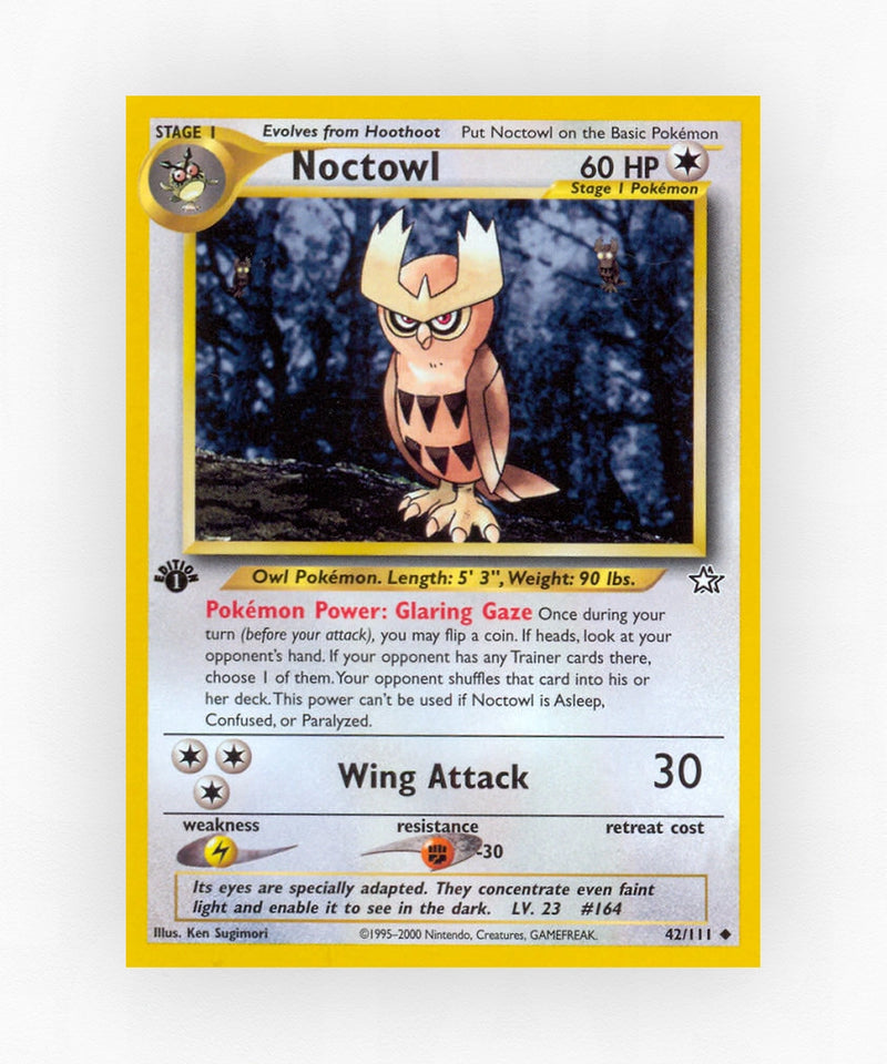 Noctowl - Neo Genesis 42/111 (Unlimited Non-Holo)