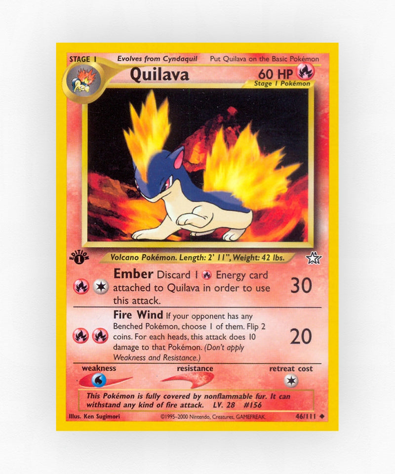 Quilava - Neo Genesis 46/111 (1st Edition Non-Holo)