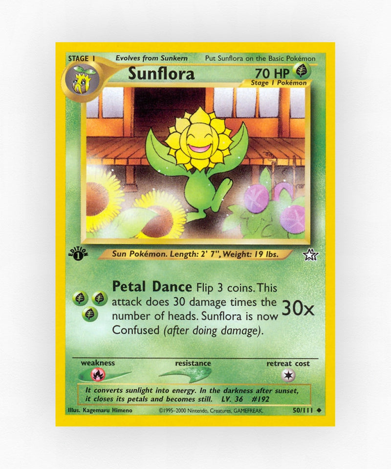 Sunflora - Neo Genesis 50/111 (Unlimited Non-Holo)
