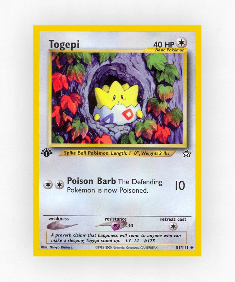 Togepi - Neo Genesis 51/111 (Unlimited Non-Holo)