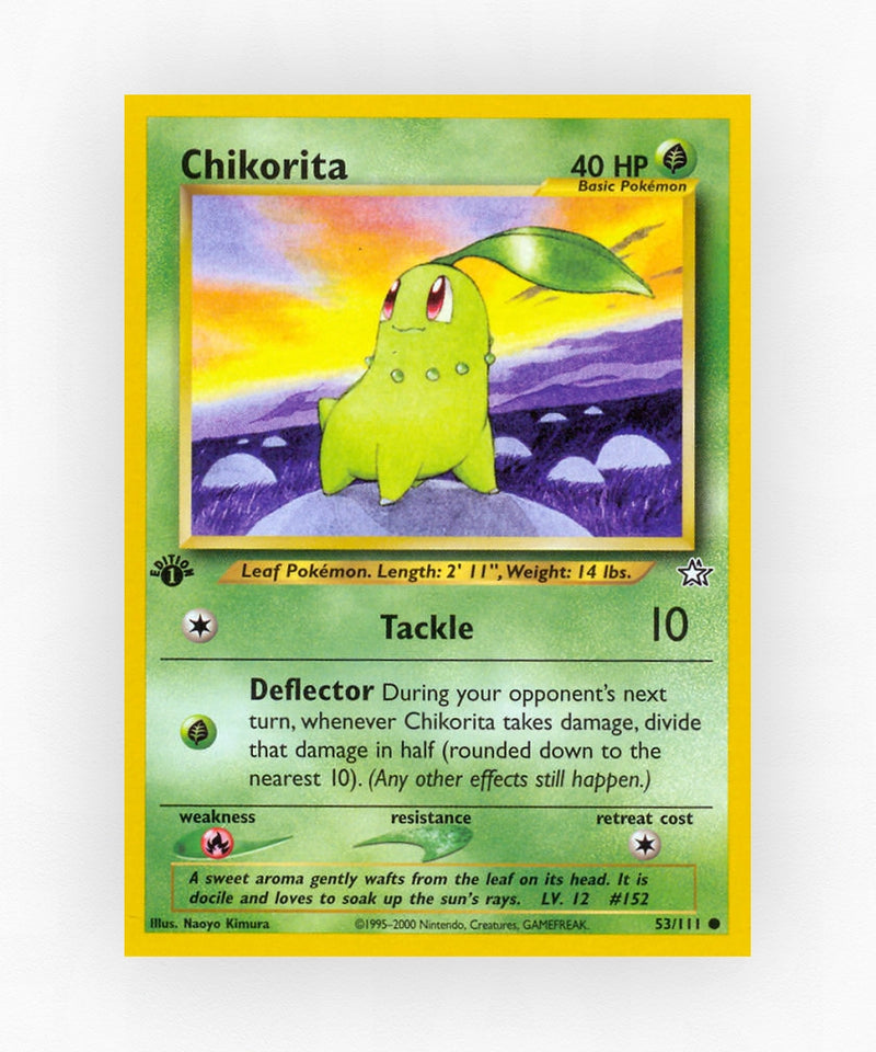 Chikorita - Neo Genesis 53/111 (1st Edition Non-Holo)