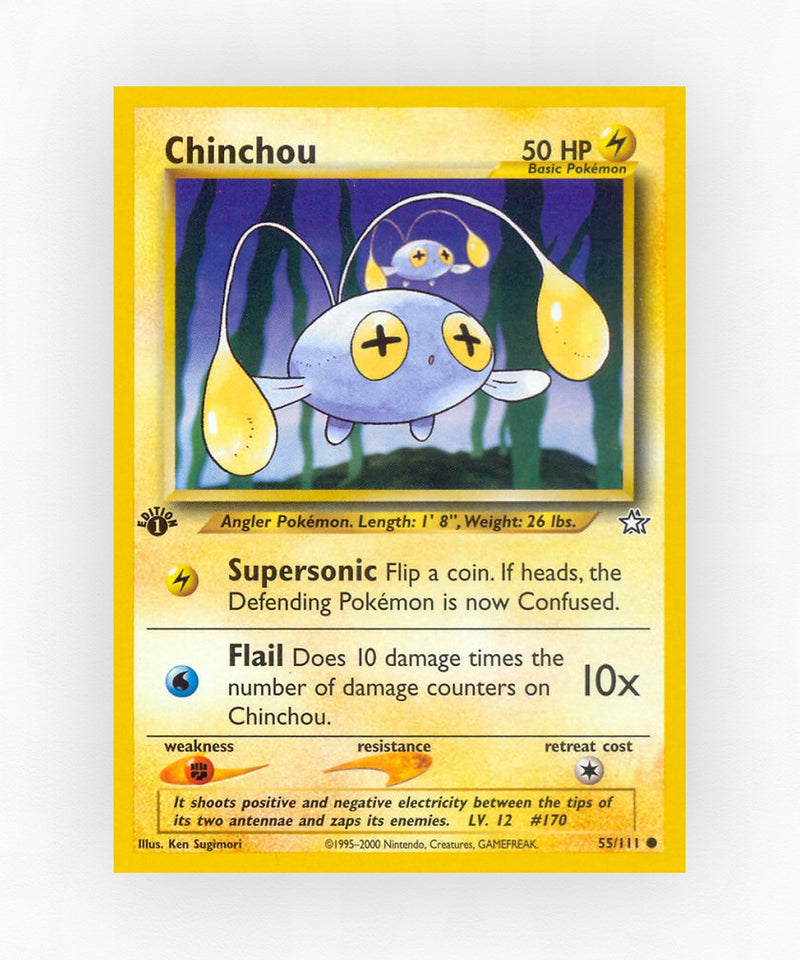 Chinchou - Neo Genesis 55/111 (1st Edition Non-Holo)