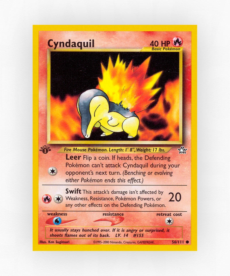 Cyndaquil - Neo Genesis 56/111 (Unlimited Non-Holo)