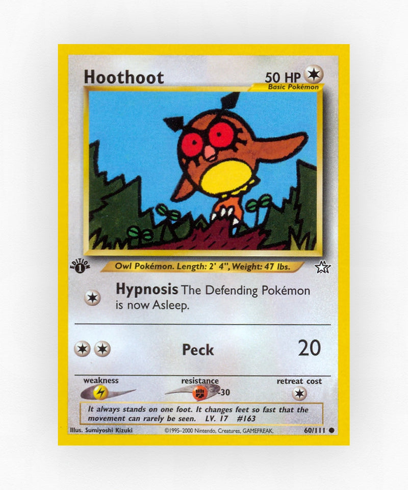 Hoothoot - Neo Genesis 60/111 (1st Edition Non-Holo)