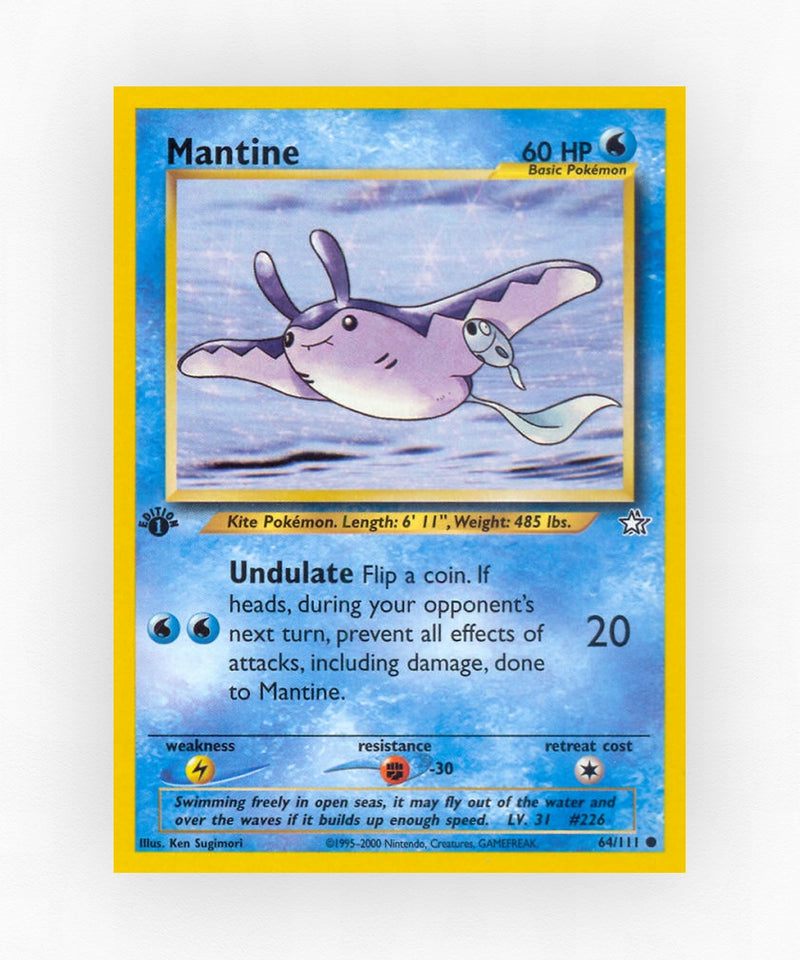 Mantine - Neo Genesis 64/111 (Unlimited Non-Holo)