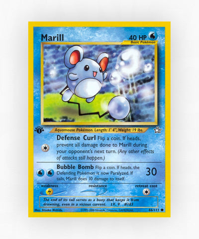 Marill - Neo Genesis 66/111 (1st Edition Non-Holo)
