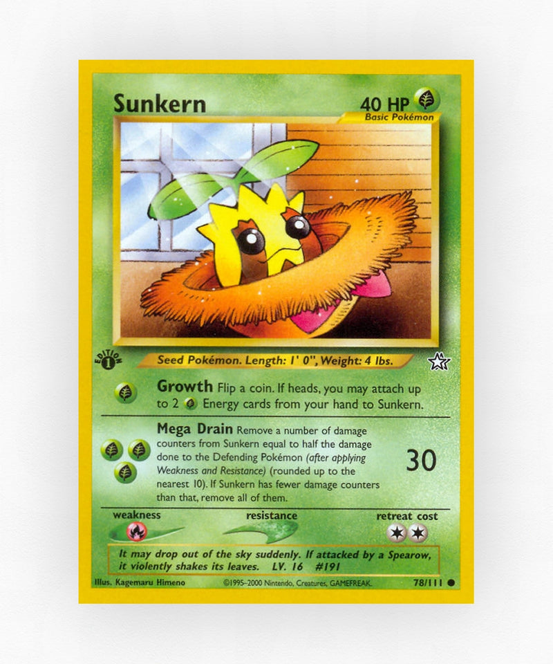 Sunkern - Neo Genesis 78/111 (1st Edition Non-Holo)