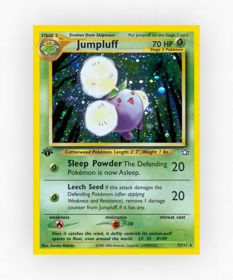 Jumpluff - Neo Genesis 7/111 (Unlimited Holo)