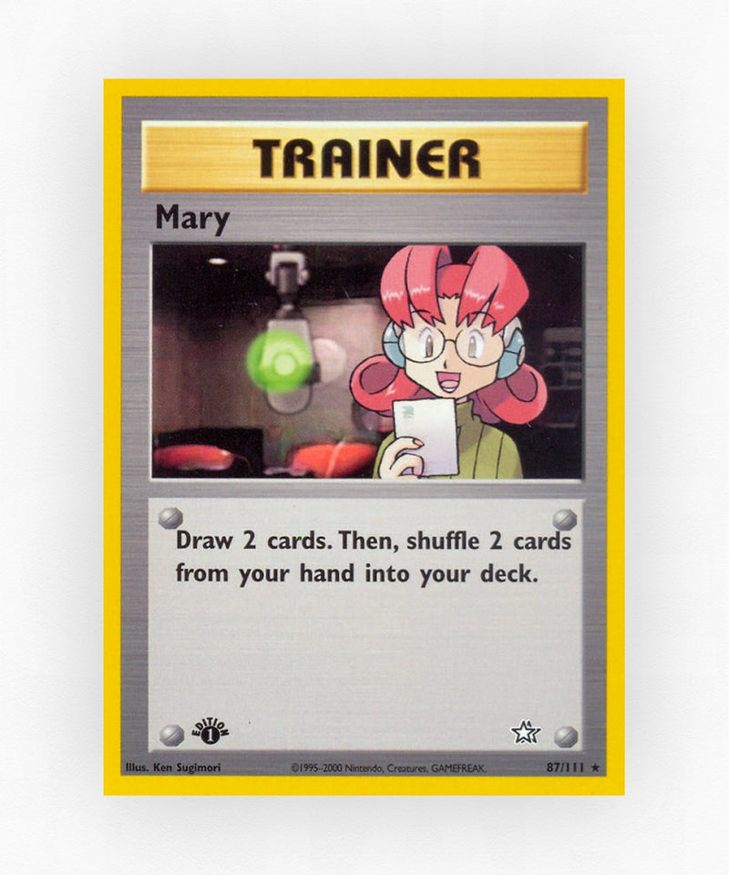 Mary - Neo Genesis 87/111 (1st Edition Non-Holo)
