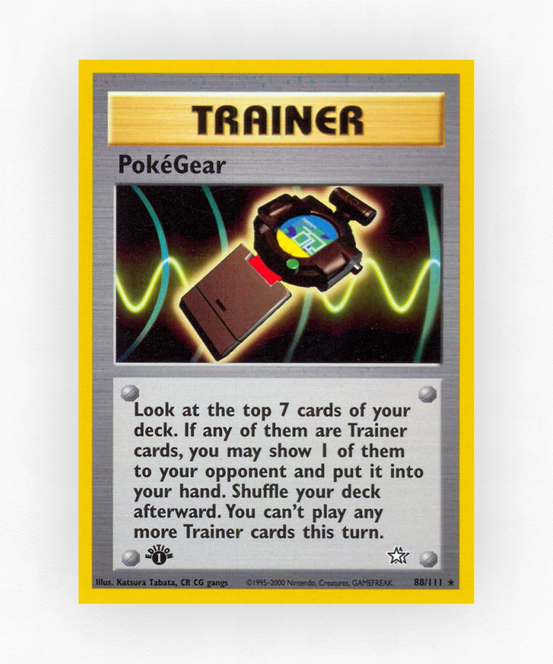 PokéGear - Neo Genesis 88/111 (1st Edition Non-Holo)