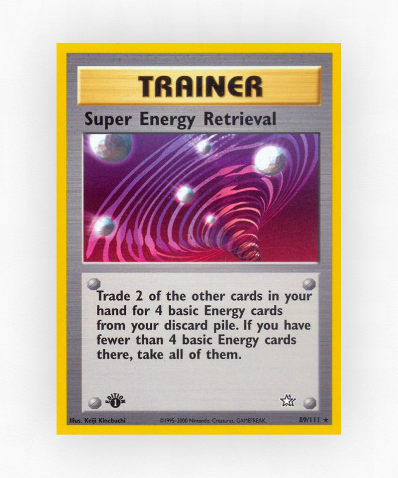Super Energy Retrieval - Neo Genesis 89/111 (Unlimited Non-Holo)