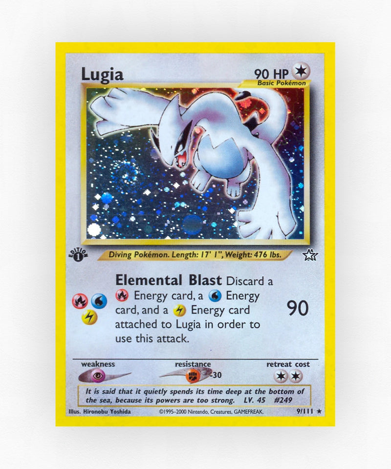 Lugia - Neo Genesis 9/111 (1st Edition Holo)