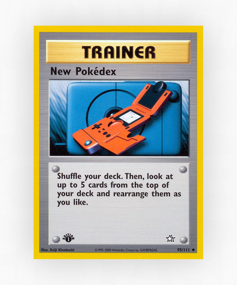 New Pokédex - Neo Genesis 95/111 (1st Edition Non-Holo)