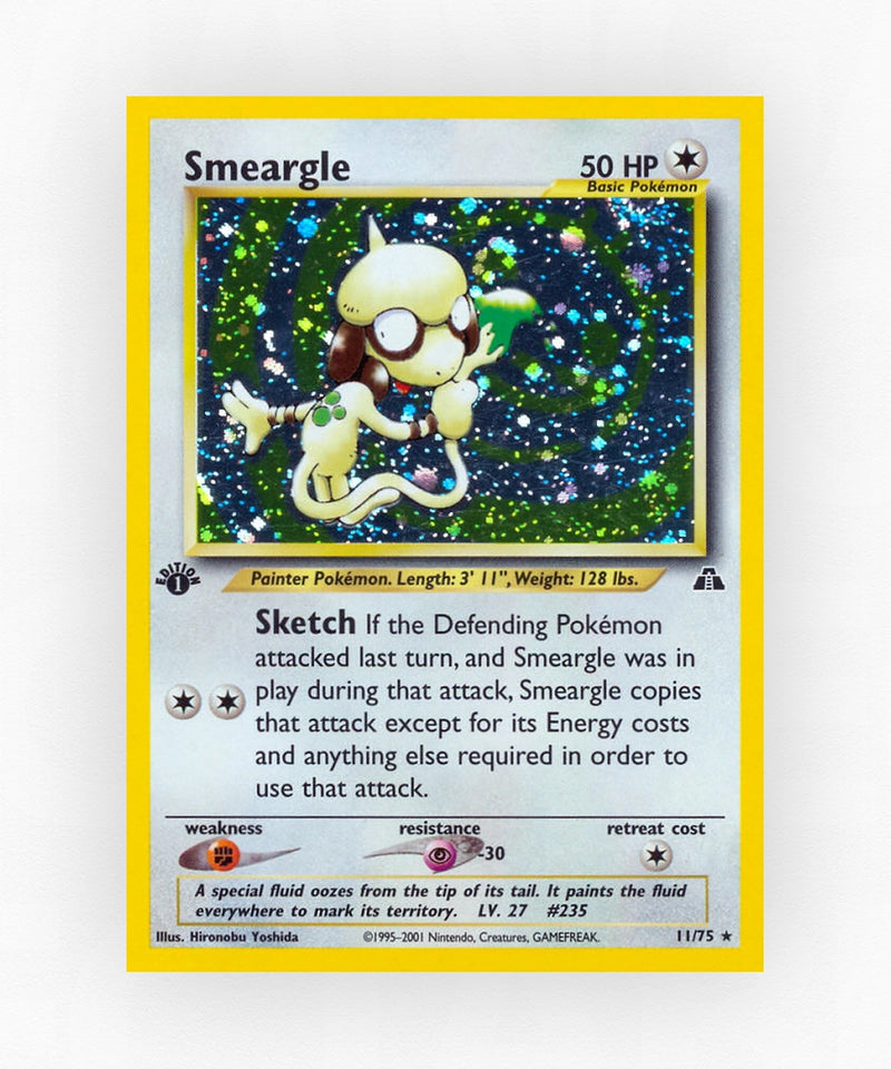Smeargle - Neo Discovery 11/75 (1st Edition Holo)
