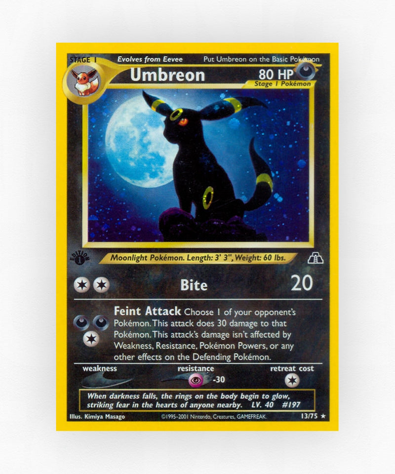 Umbreon - Neo Discovery 13/75 (1st Edition Holo)