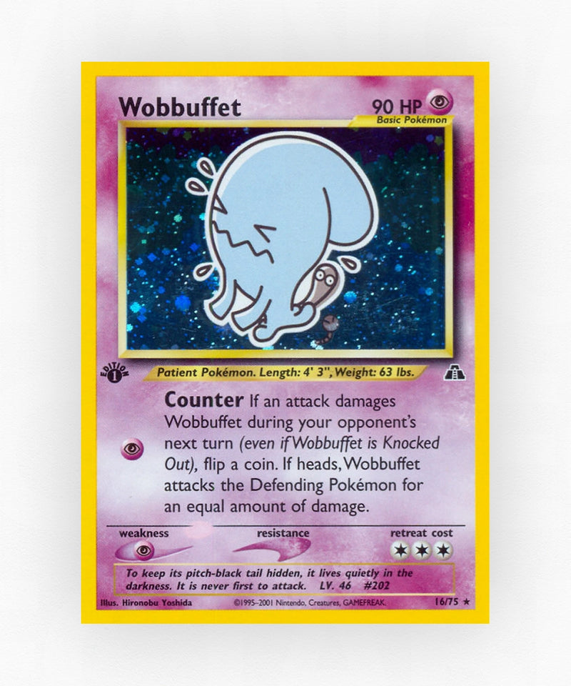 Wobbuffet - Neo Discovery 16/75 (Unlimited Holo)