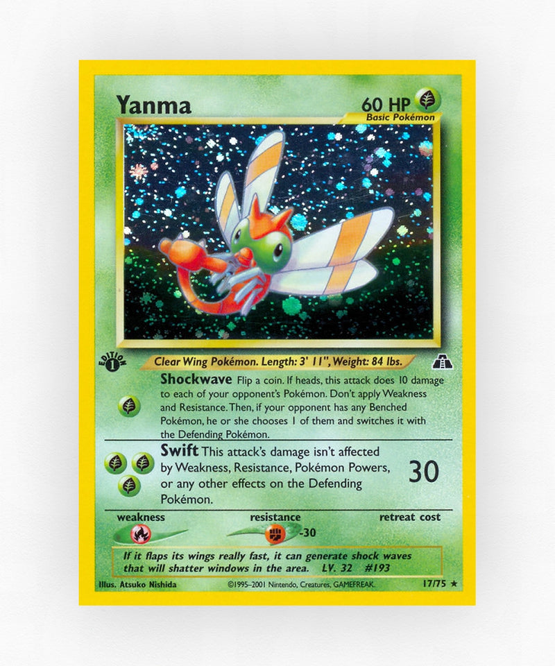 Yanma - Neo Discovery 17/75 (1st Edition Holo)