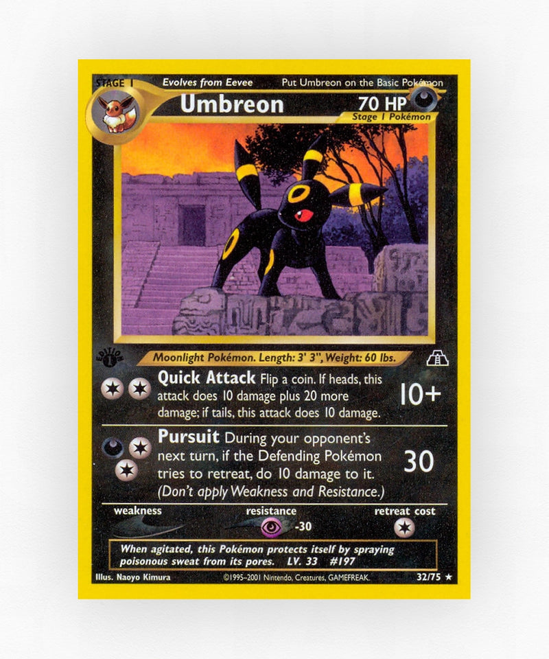 Umbreon - Neo Discovery 32/75 (Unlimited Non-Holo)
